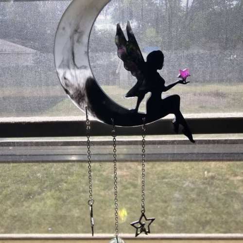 Fairy Moon Sun Catcher