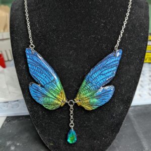 Ocean Fae Wing Necklace
