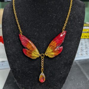 Phoenix Fire Wing Necklace